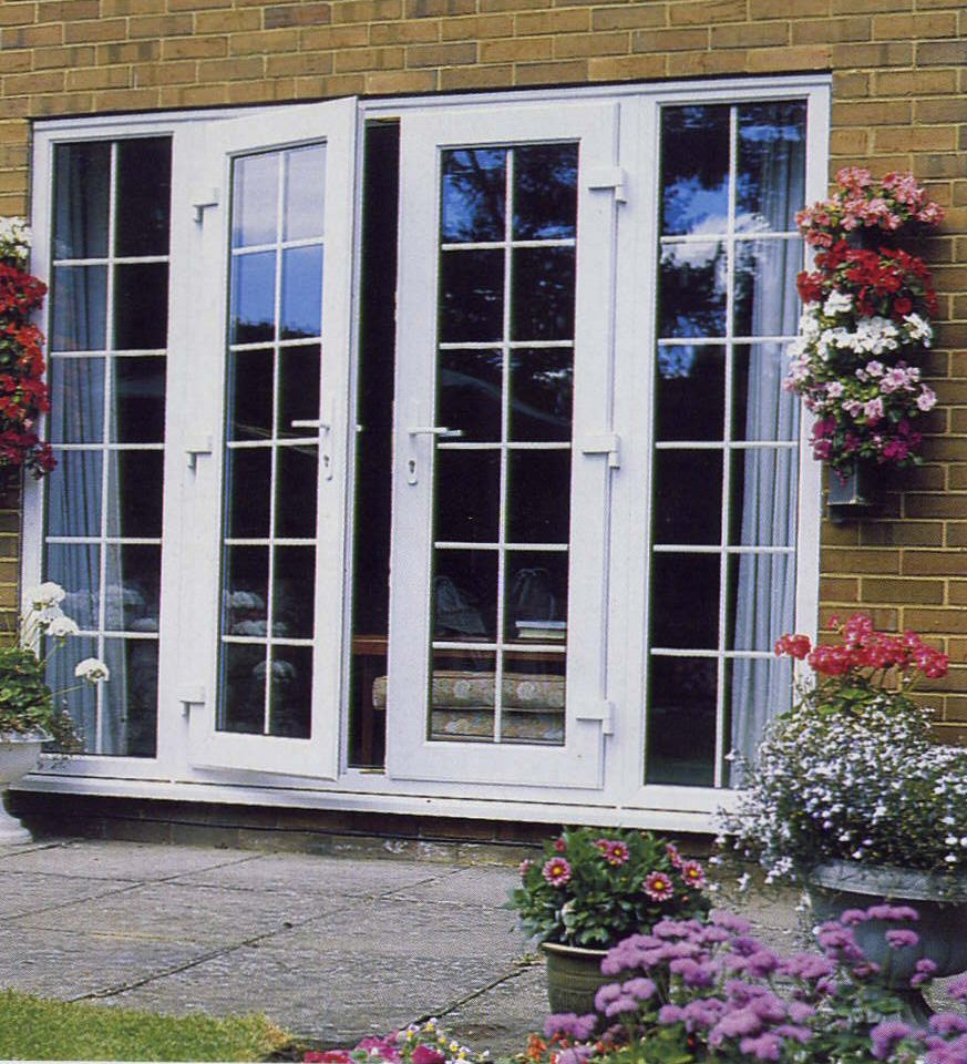 Classic courtyard Patio door